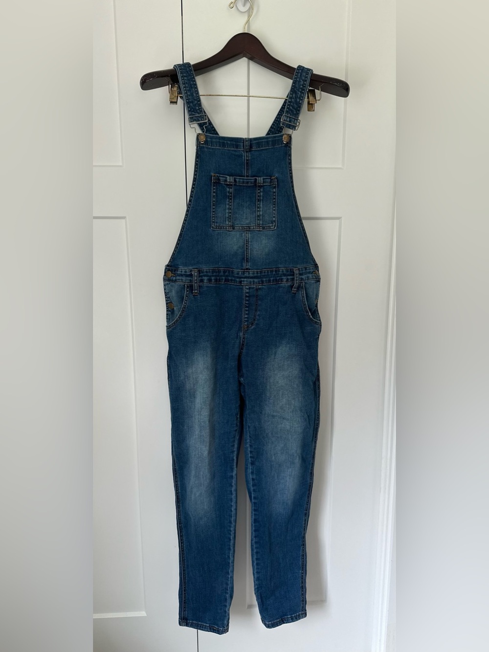 Ripe‎ Maternity Denim Overalls EUC M